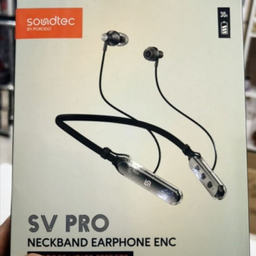 هدفون بلوتوثی دورگردنی پرودو مدل SoundTec SV Pro