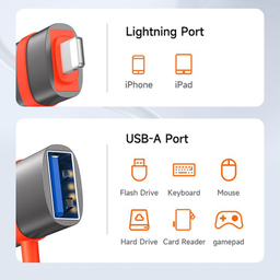 مبدل USB به لایتنینگ مک دودو مدل OT-260