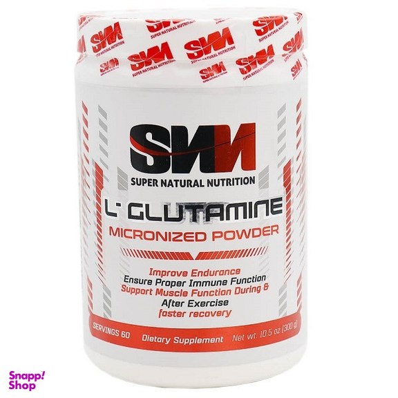 پودر گلوتامین اس ان ان سوپرنچرال وزن 300 گرم