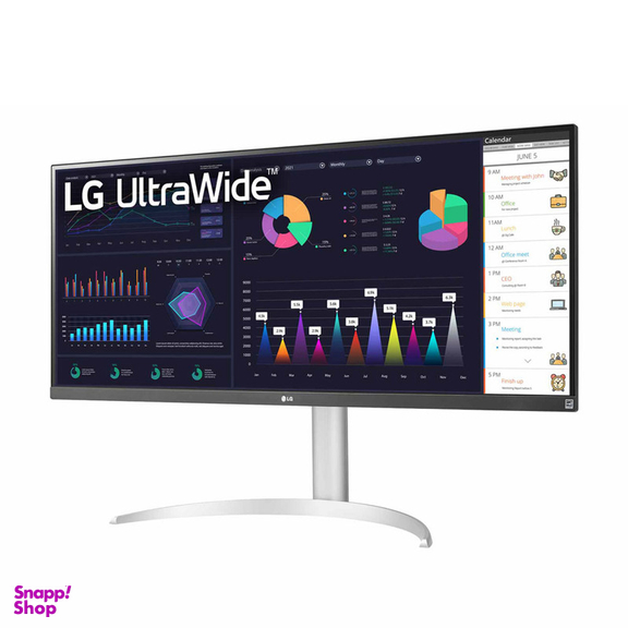 مانیتور مخصوص بازی ال جی مدل 34WQ650-W سایز 34 اینچ