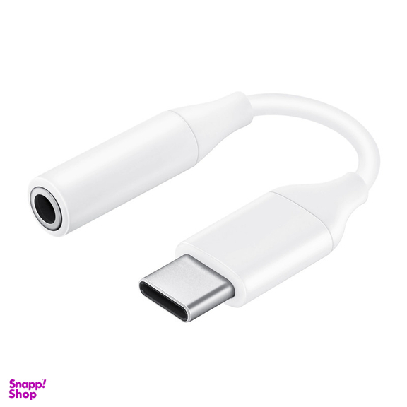 کابل تبدیل USB-C به جک 3.5 میلی متری سامسونگ مدل EE-UC10JUWEGUS طول 15 سانتی‌ متر