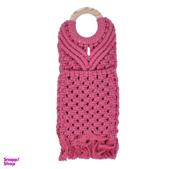 کیف بافتنی مدل آویز کد 9586