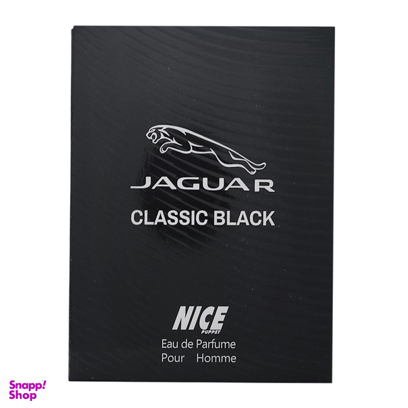 ادو پرفیوم مردانه نایس پاپت مدل Jaquar Clasicc Black