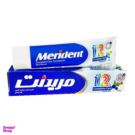 خمیر دندان مریدنت مدل مراقبت کامل وزن 130 گرم