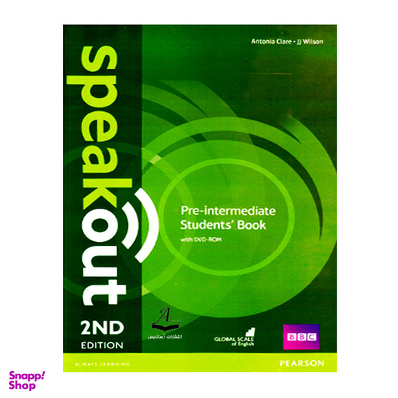 کتاب Speakout pre-intermediate 2nd اثر Antonia Clare and J.J.Wilson انتشارات آرماندیس به همراه سی دی