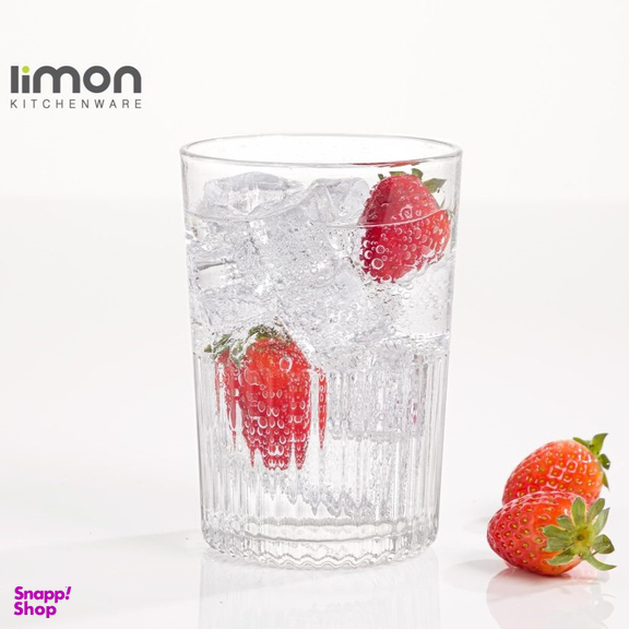لیوان لیمون مدل شیاردار کد 20 مجموعه 6 عددی
