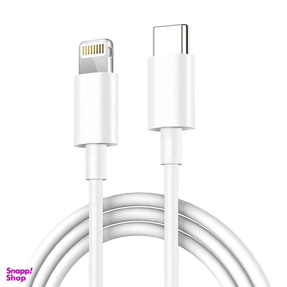 کابل شارژر طرح اپل مدل USB Type-C به Lightning کد 1 طول 1 متر