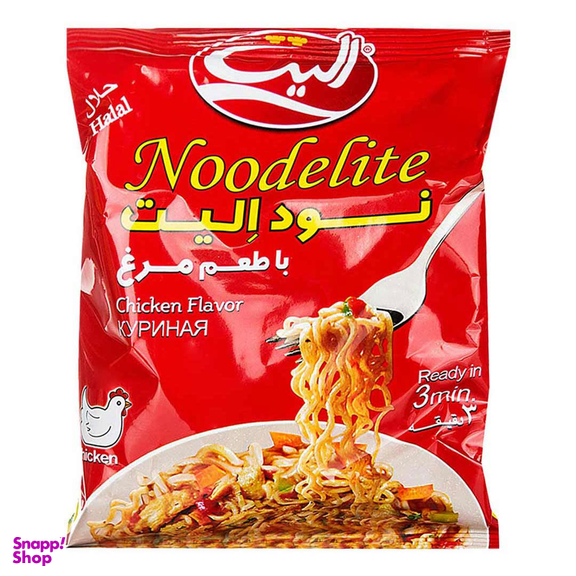 نودل با طعم مرغ الیت وزن ۷۵ گرم