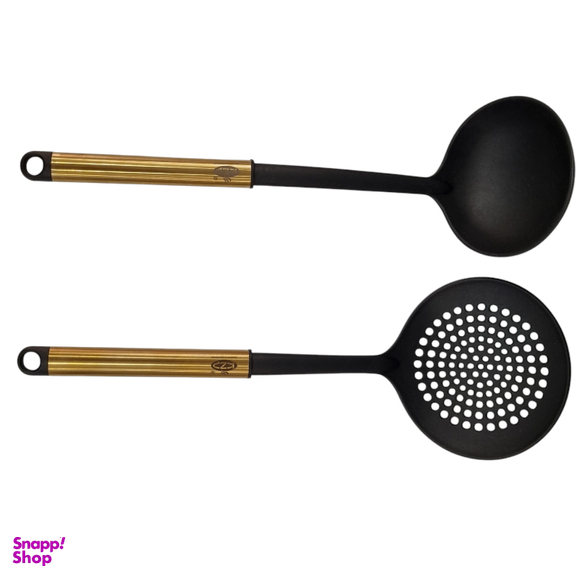 ست کفگیر و ملاقه 7 پارچه کی زد پی مدل رویال کد 001