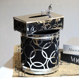 ست سطل و جای دستمال کاغذی سالینو کد SS-9001390015