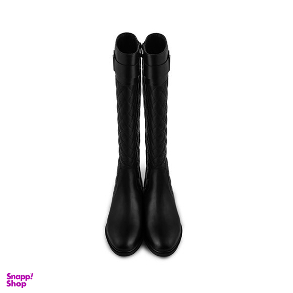بوت زنانه چرم  آگوست مدل B 118002