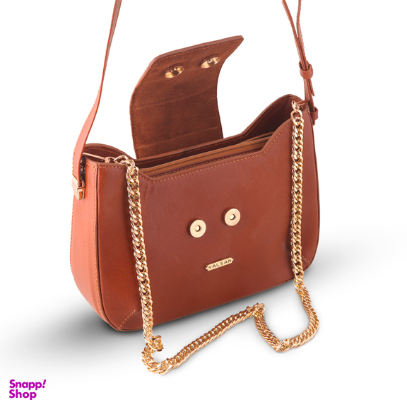 کیف دوشی و دستی زنانه چرم یلسان مدل راشا کد GAN-104-ASL