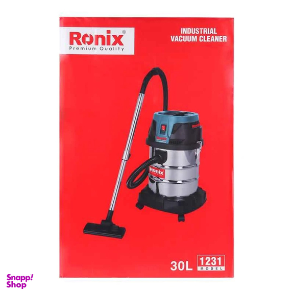 جاروبرقی صنعتی تک موتوره رونیکس مدل 1231