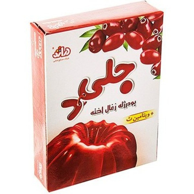 پودر ژله زغال اخته دراژه وزن 100 گرم