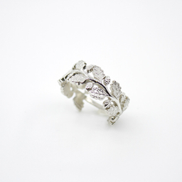 انگشتر زنانه مدل برگ زمستانی