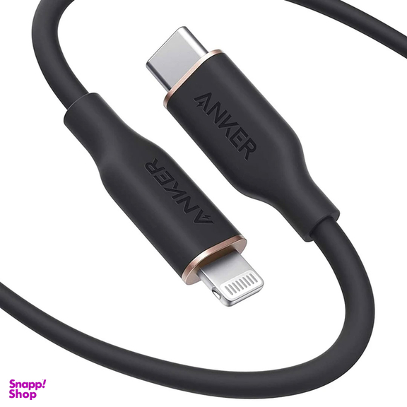 کابل تبدیل USB-C به لایتنینگ انکر مدل Power Line III Flow A8662 طول 0.9 متر