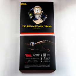 ساعت هوشمند ورنا مدل T45 Pro Max به همراه 7 بند
