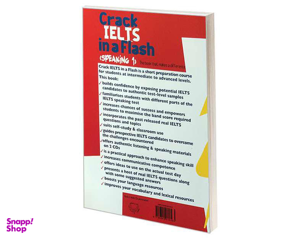 کتاب Crack IELTS in a Flash SPEAKING 1 اثر M.S.Bagheri و S.Nikpoor انتشارات ایده درخشان