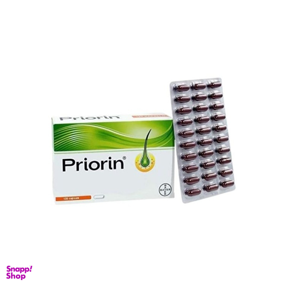کپسول تقویت کننده مو پریورین بایر بسته 30 عددی