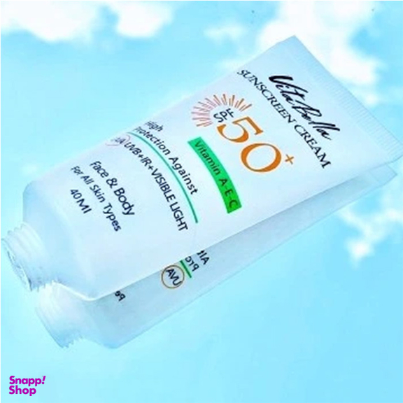 کرم ضد آفتاب بی رنگ ویتابلا مدل SPF50 حجم 40 میلی لیتر