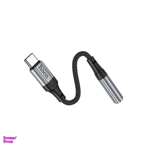 کابل تبدیل Type-C به Jack 3.5mm هوکو مدل LS36 طول 12 سانتی‌ متر