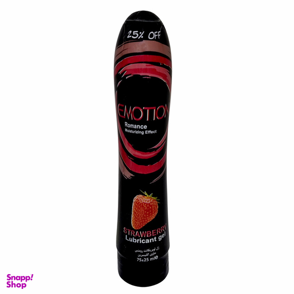 ژل لوبریکانت ایموشن مدل Strawberry حجم 75 میلی لیتر