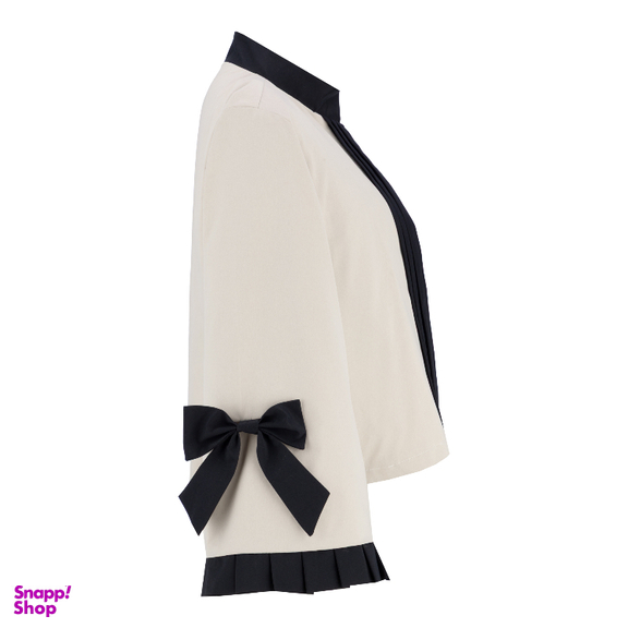 کت رسمی زنانه السانا مدل آسرین کد 232579 رنگ سفید مشکی