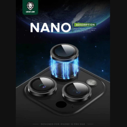 محافظ لنز دوربین گوشی موبایل گرین لاین مدل GNCMHDP15PM مناسب اپل iPhone 15 Pro / 15 Pro Max