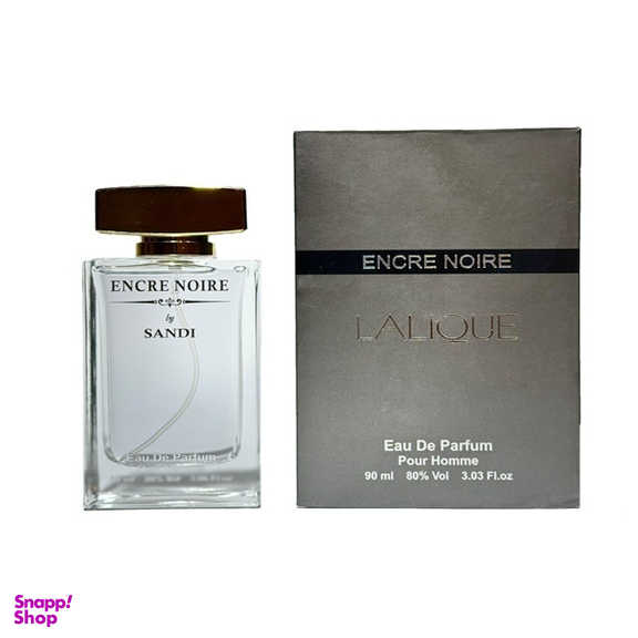 ادوپرفیوم مردانه سندی مدل لالیک انکر نویر حجم ۹۰ میلی لیتر