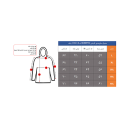 کاپشن دوپوش زنانه هامتو مدل 26C960B رنگ مشکی کرم