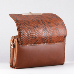 ست کیف و کفش زنانه چرم یلسان مدل لیندا کد TARA-MRV-912-ASL