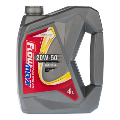 روغن موتور فلومکس مدل Mega Tech SL 20W50 حجم 4 لیتر