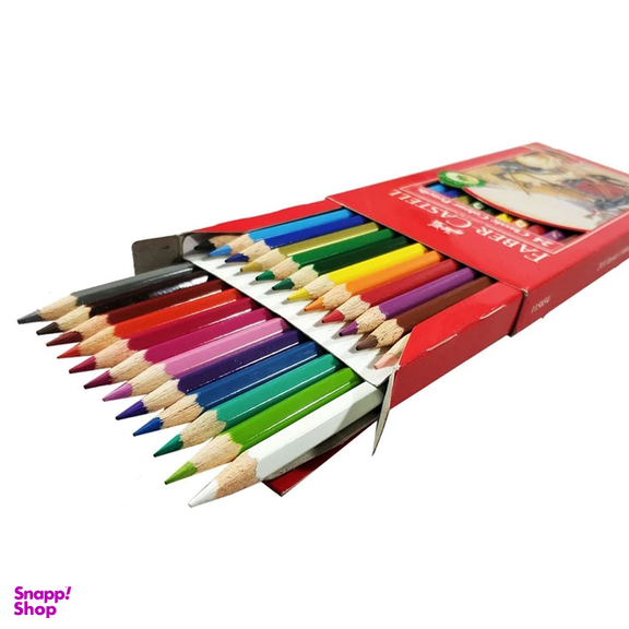 مداد رنگی فابر کستل 24 رنگ