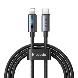 کابل دیتا 36 وات Type-C به Lightning مک دودو مدل CA-571 طول 1.2 متر