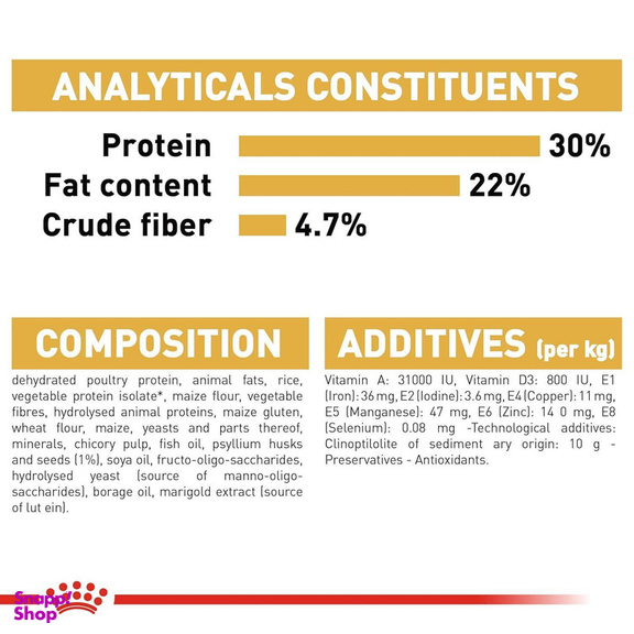 غذای خشک گربه پرشین رویال کنین مدل ADULT وزن 10 کیلوگرم