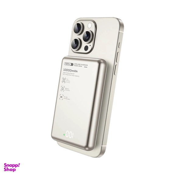 پاوربانک مغناطیسی توتو مدل PB-1008 ظرفیت 10000 میلی آمپر ساعت