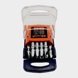 سری پیچ گوشتی یک سر چهارسو یک سر دو سو تانوس مدل YP-PH2/65MM مجموعه 10 عددی