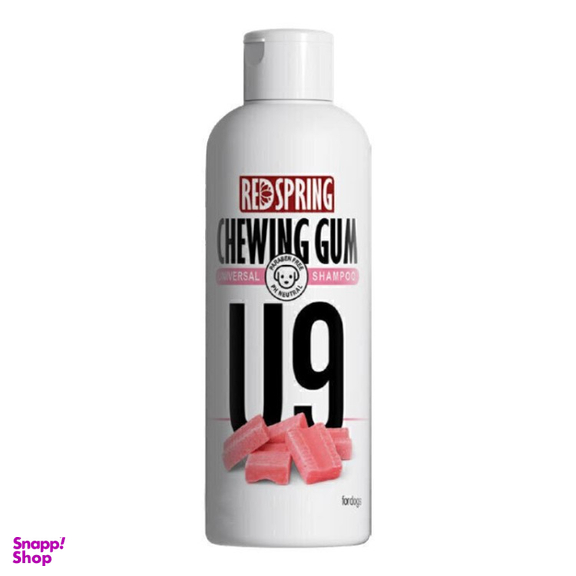 شامپو سگ رداسپرینگ با عصاره آدامس مدل U9 حجم 300 میلی لیتر