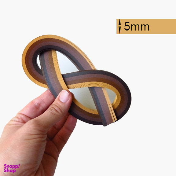 نوار ملیله کاغذی کد 160BN5 بسته 80 عددی