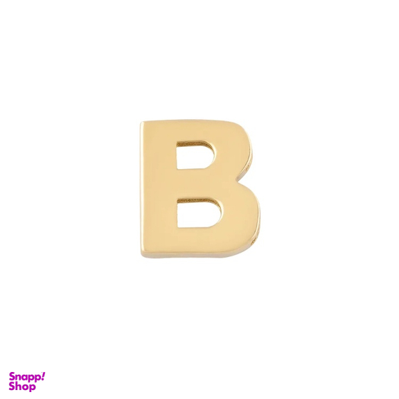 پلاک گردنبند طلا 18 عیار زنانه دیانا مدل حرف B