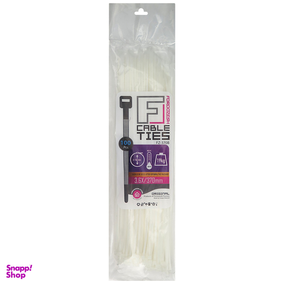 بست کمربندی فروزش مدل F37 بسته 100 عددی