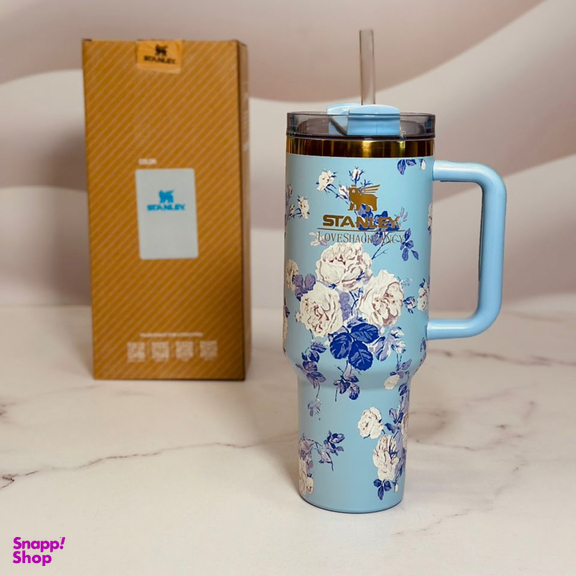 تراول ماگ استنلی مدل Tumbler طرح شماره 006 ظرفیت ۱۱۸۰ میلی‌ لیتر