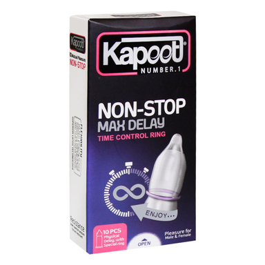 کاندوم کاپوت مدل NON-STOP بسته 10 عددی