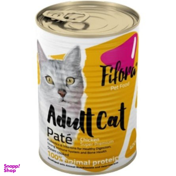 کنسرو گربه فیفورا مدل پته با طعم مرغ وزن 400 گرم