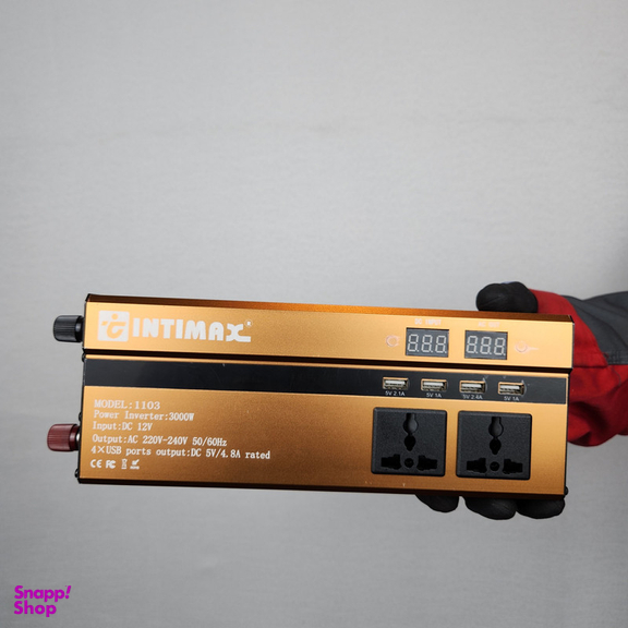 مبدل برق خودرو صنعتی اینتیمکث کد 1103 ظرفیت 3000 وات