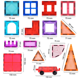 کاشی های مغناطیسی مگنتیک تایل کد 120