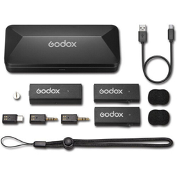 میکروفون بی‌ سیم یقه‌ ای گودکس مدل MoveLink Mini UC Kit2 Wireless Microphone