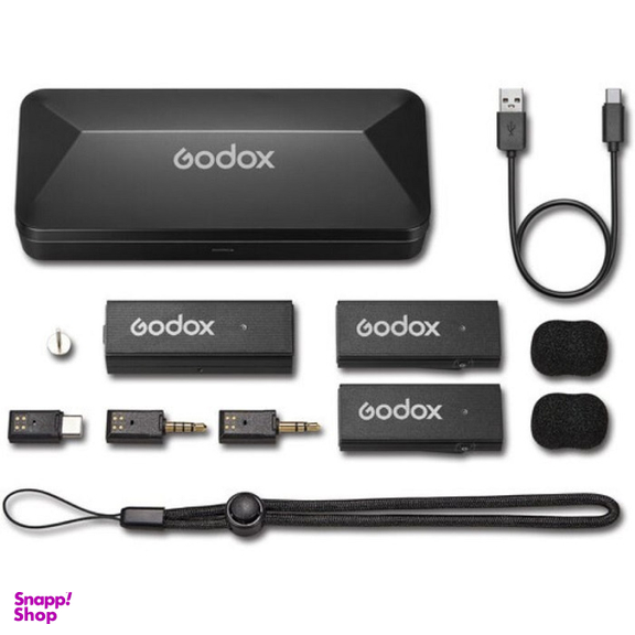 میکروفون بی‌ سیم یقه‌ ای گودکس مدل MoveLink Mini UC Kit2 Wireless Microphone