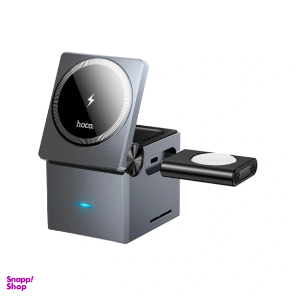 شارژر سریع بیسیم 3×1 هوکو مدل Hoco Wireless charger CQ8 folding