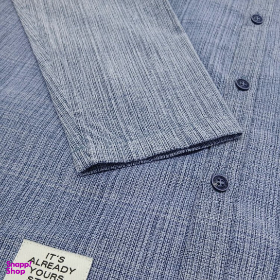 پیراهن مردانه مدل 1986110 رنگ آبی